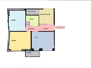Trilocale in Vendita a Sovicille, zona ancaiano, 100'000&euro;, 80 m²