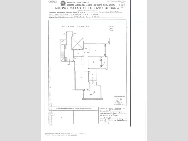 Trilocale in Vendita a Roma, 720'000&euro;, 115 m², con Box