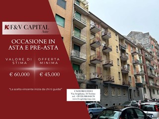 Bilocale in Vendita a Torino, 45'000&euro;, 60 m²