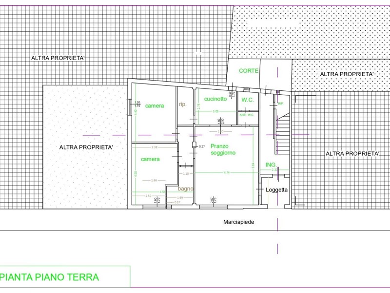 Quadrilocale in Vendita a Ponsacco, 160'000&euro;, 120 m²