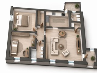 Quadrilocale in Vendita a Ponsacco, 160'000&euro;, 120 m²