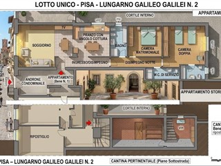 Appartamento in Vendita a Pisa, 211'500&euro;, 104 m²