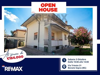 Quadrilocale in Vendita a Bonate Sopra, 184'000&euro;, 160 m²