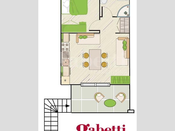 Bilocale in Vendita a Budoni, 110'000&euro;, 43 m², arredato
