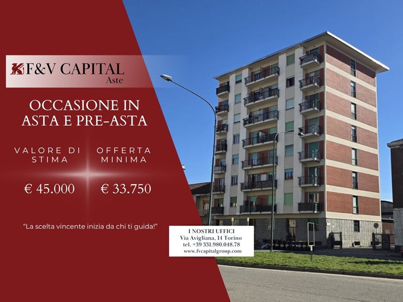 Bilocale in Vendita a Torino, 33'750&euro;, 55 m²