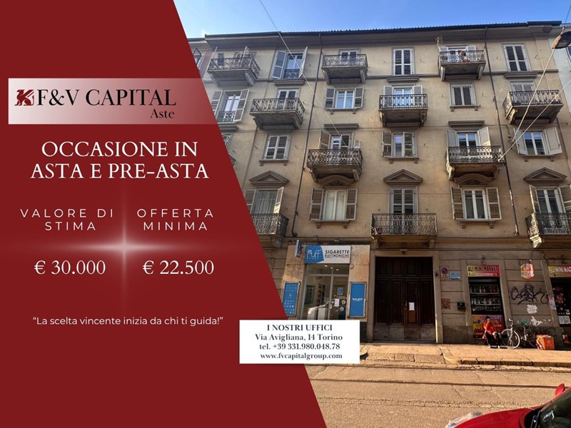 Monolocale in Vendita a Torino, 22'500&euro;, 35 m²