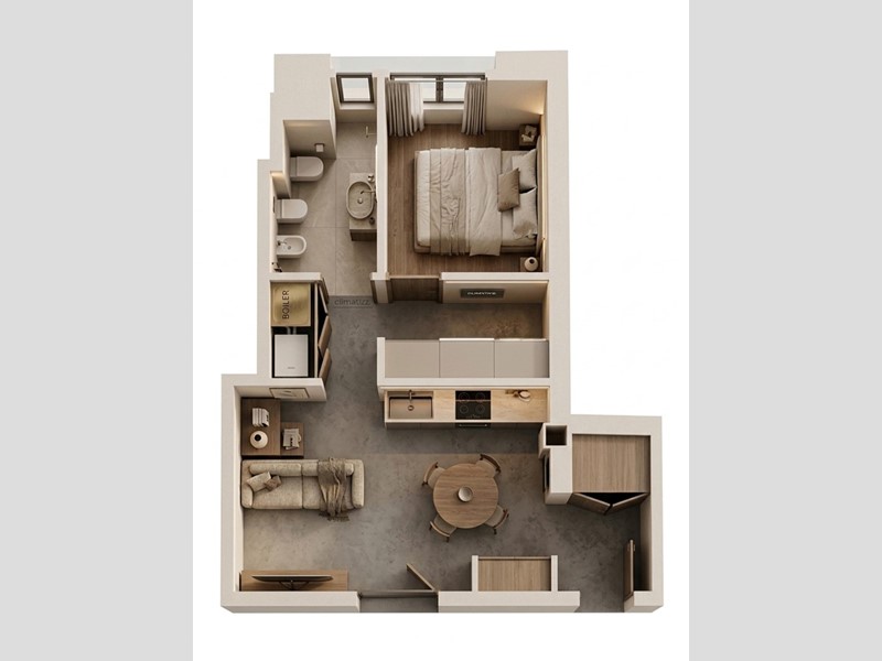 Bilocale in Vendita a Padova, 195'000&euro;, 51 m², arredato