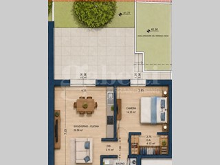 Bilocale in Vendita a Bologna, 310'000&euro;, 80 m²