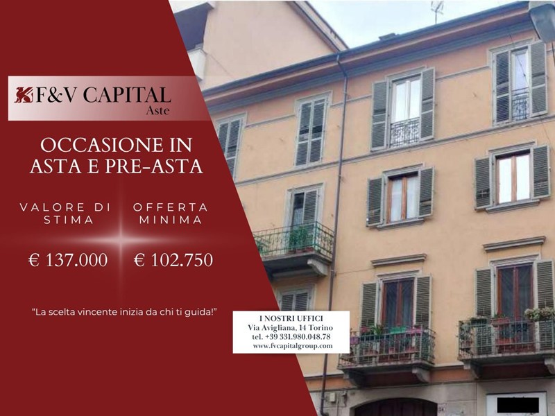Quadrilocale in Vendita a Torino, 102'750&euro;, 80 m²