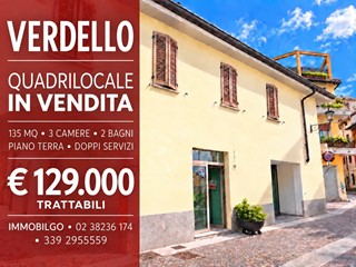 Appartamento in Vendita a Verdello, 129'000&euro;, 135 m²