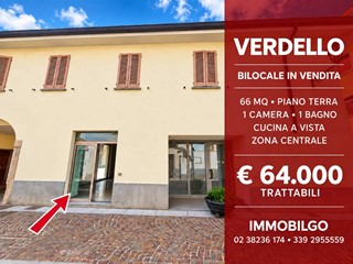 Bilocale in Vendita a Verdello, 64'000&euro;, 66 m²