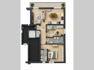 Trilocale in Vendita a Pisa, 320'000&euro;, 70 m²