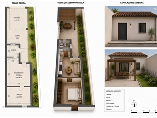 Trilocale in Vendita a Viareggio, 160'000&euro;, 50 m²