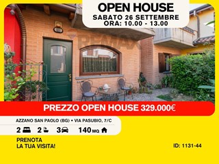 Trilocale in Vendita a Azzano San Paolo, 329'000&euro;, 140 m²