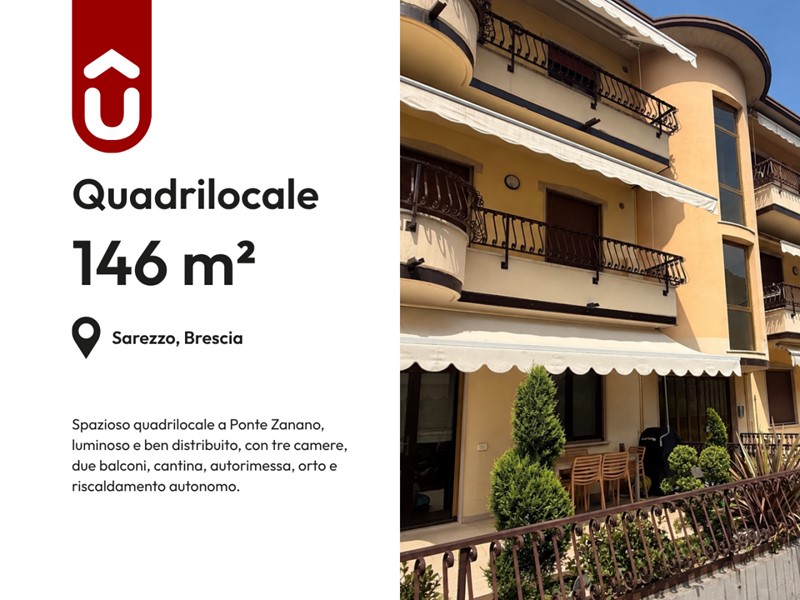 Quadrilocale in Vendita a Sarezzo, 165'000&euro;, 145 m², con Box
