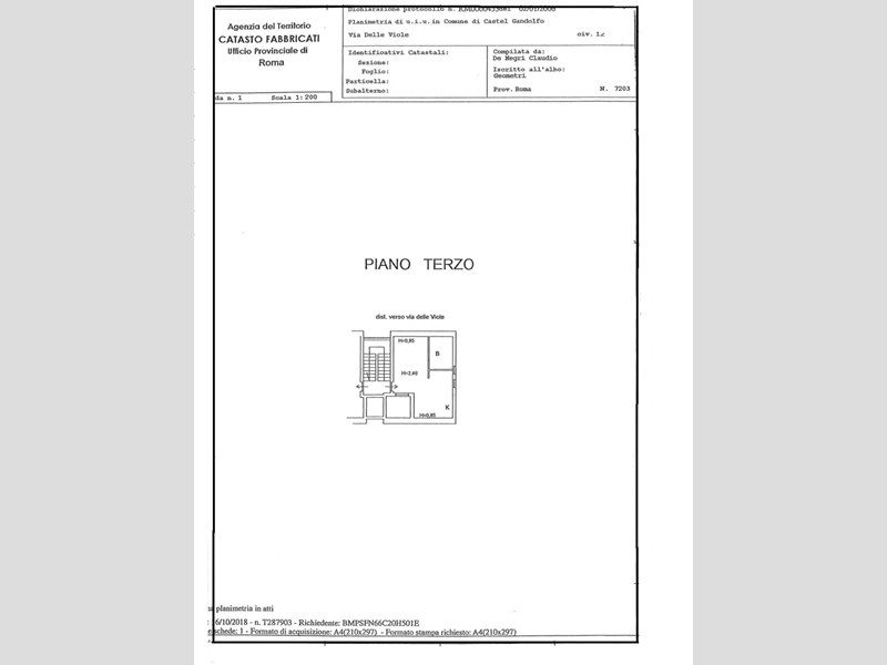 Monolocale in Vendita a Castel Gandolfo, zona Pavona Laghetto, 95'000&euro;, 42 m²