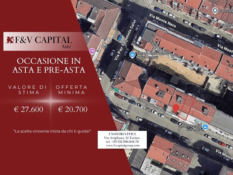 Bilocale in Vendita a Torino, 20'700&euro;, 47 m²