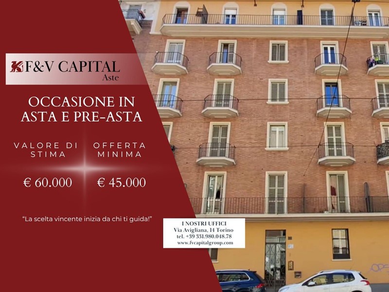 Monolocale in Vendita a Torino, 45'000&euro;, 55 m²