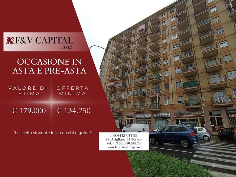 Quadrilocale in Vendita a Torino, 134'250&euro;, 103 m²