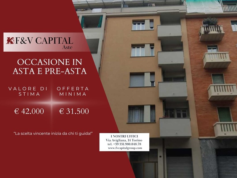 Bilocale in Vendita a Torino, 31'500&euro;, 60 m²