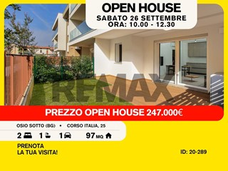 Trilocale in Vendita a Osio Sotto, 247'000&euro;, 97 m²