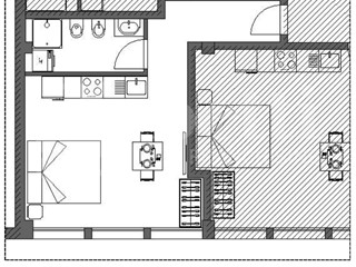 Monolocale in Vendita a Bologna, 108'000&euro;, 33 m²
