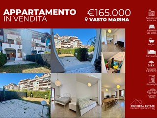 Trilocale in Vendita a Vasto, zona Vasto Marina, 165'000&euro;, 121 m², arredato, con Box