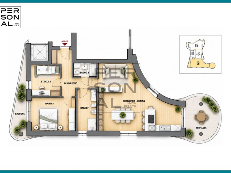 Trilocale in Vendita a Rovereto, 405'000&euro;, 116 m²