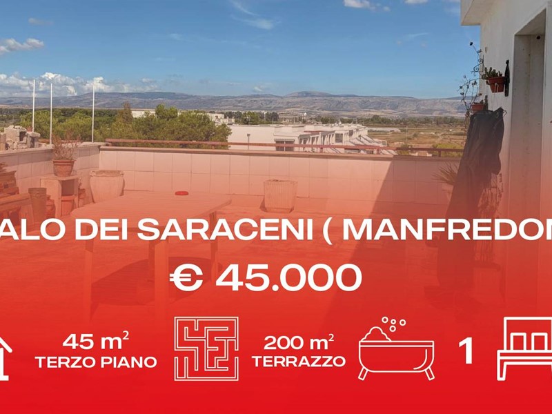 Trilocale in Vendita a Manfredonia, 45'000&euro;, 50 m²
