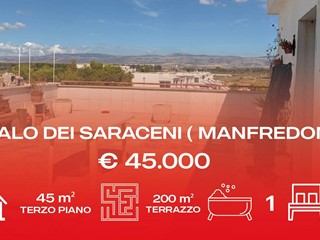 Trilocale in Vendita a Manfredonia, 45'000&euro;, 50 m²