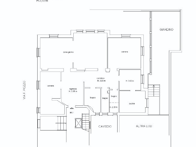 Appartamento in Vendita a Genova, 288'563&euro;, 190 m²