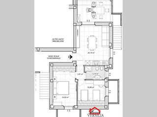 Trilocale in Vendita a Carrara, 270'000&euro;, 69 m²