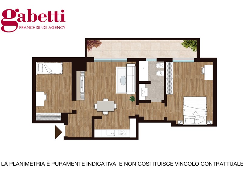 Attico in Vendita a Milano, 385'000&euro;, 80 m², arredato, con Box