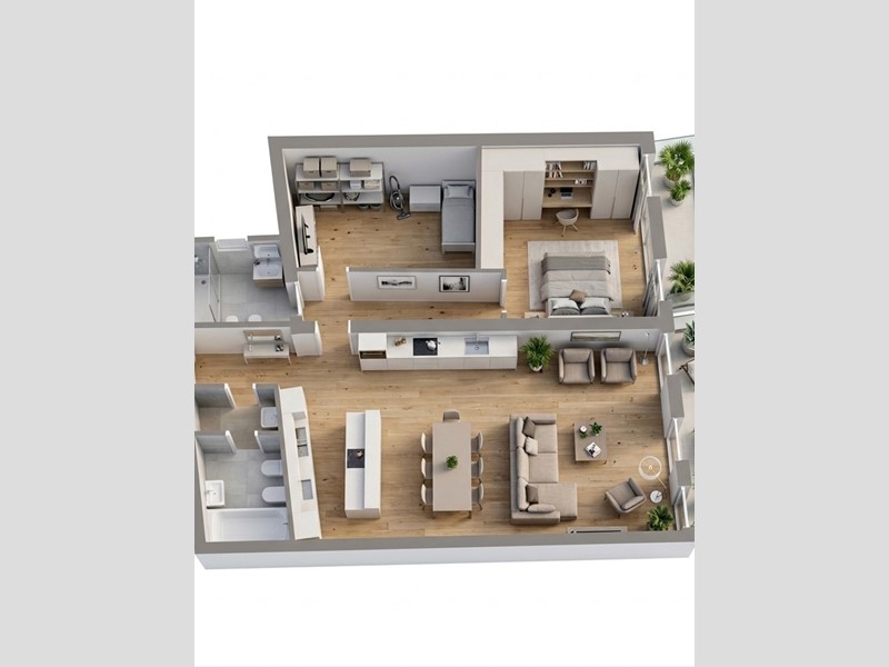 Trilocale in Vendita a Padova, 420'000&euro;, 108 m²