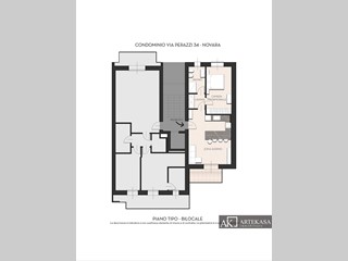 Bilocale in Vendita a Novara, 230'000&euro;, 65 m²