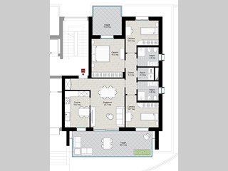 Appartamento in Vendita a Civita Castellana, 240'000&euro;, 125 m²