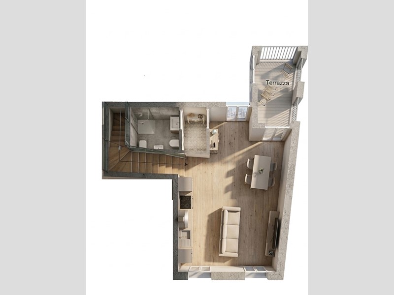 Trilocale in Vendita a Padova, 380'000&euro;, 98 m²