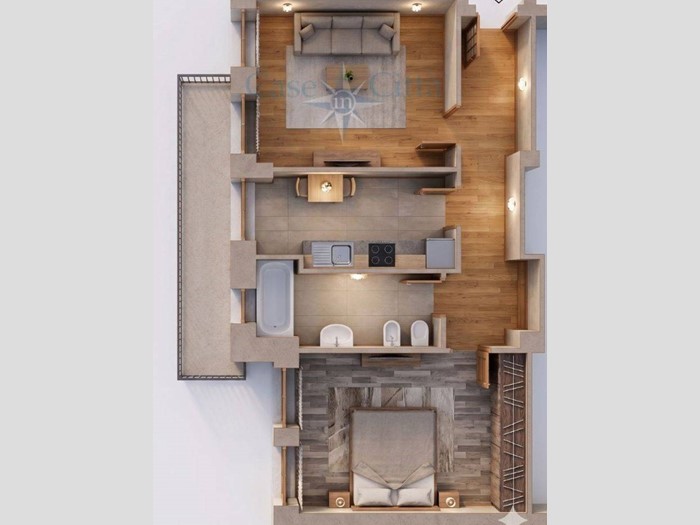 Bilocale in Vendita a Milano, 275'000&euro;, 75 m²