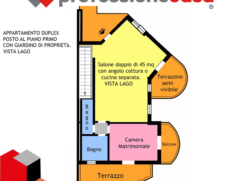 Appartamento in Vendita a Anguillara Sabazia, 450'000&euro;, 180 m²