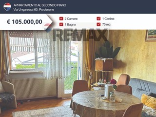 Quadrilocale in Vendita a Pordenone, 105'000&euro;, 75 m²