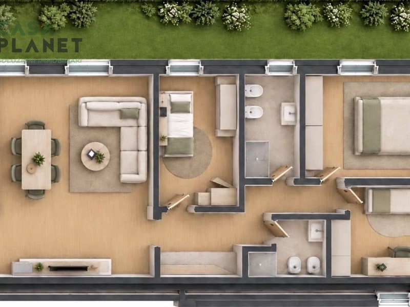 Appartamento in Vendita a Mogliano Veneto, 368'000&euro;, 114 m²