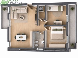 Trilocale in Vendita a Mogliano Veneto, 245'000&euro;, 80 m²