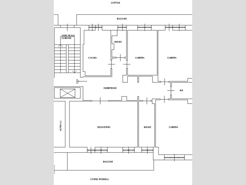 Appartamento in Vendita a Torino, 345'000&euro;, 150 m²