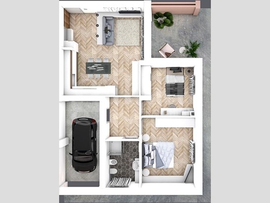 Trilocale in Vendita a Sant'Agata Bolognese, 280'000&euro;, 100 m², con Box