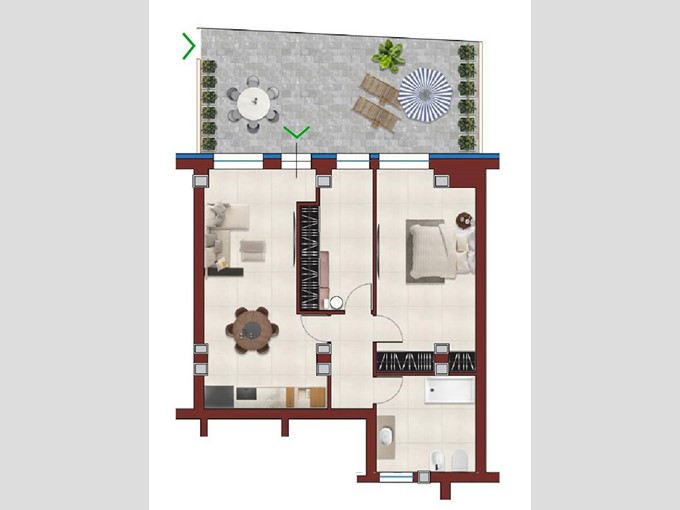 Trilocale in Vendita a Porto San Giorgio, 364'000&euro;, 75 m²