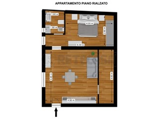 Bilocale in Vendita a Bisceglie, zona S. Lorenzo, 85'000&euro;, 50 m²