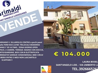 Trilocale in Vendita a Villanova del Sillaro, 104'000&euro;, 93 m², arredato, con Box
