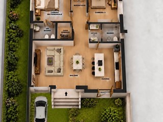 Trilocale in Vendita a Lecce, 355'000&euro;, 137 m²