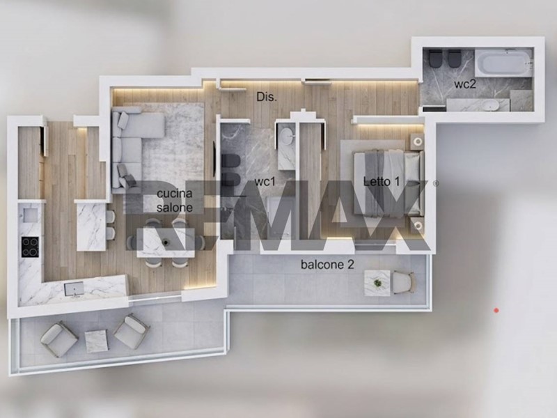 Bilocale in Vendita a Afragola, 180'000&euro;, 70 m²