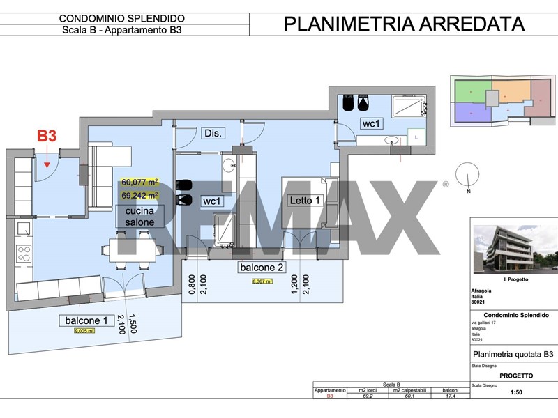 Bilocale in Vendita a Afragola, 225'000&euro;, 70 m²